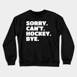 hockey Crewneck Sweatshirt